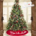 thumbnail image 5 of Christmas Decorations Christmas Decorative Red Letter Tree Skirt, 5 of 5
