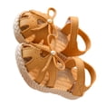 thumbnail image 3 of Sandalias de verano ligeras con suela antideslizante suave para niñas, tamaño 13 cm/21 yardas, color marrón, con punta cerrada, 3 of 8