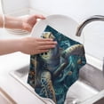 thumbnail image 6 of Sikiie Colorful Plant Turtle Waffle Weave Kitchen Dish Cloth,Super Absorbent Kitchen Dish Towels 16*26 Inches for Dish Rags Washing Dishes, Drying Dishes, 6 of 7