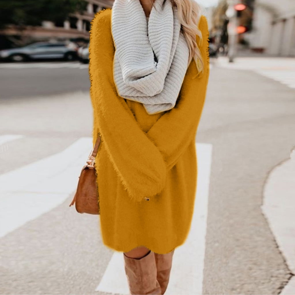 Sweater Outfit Ideas Womens Mustard Sweater 2025 Women's Sweater