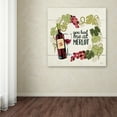 thumbnail image 3 of Trademark Fine Art 'Wine and Friends II' Canvas Art by Janelle Penner, 3 of 3