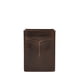 thumbnail image 1 of Monedero Fossil Derrick de cuero marrón oscuro con bloqueo RFID para hombre, 1 of 4