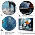 thumbnail image 3 of Designart "Blue Rhapsody On The Piano I" Music Wall Decor, 3 of 7