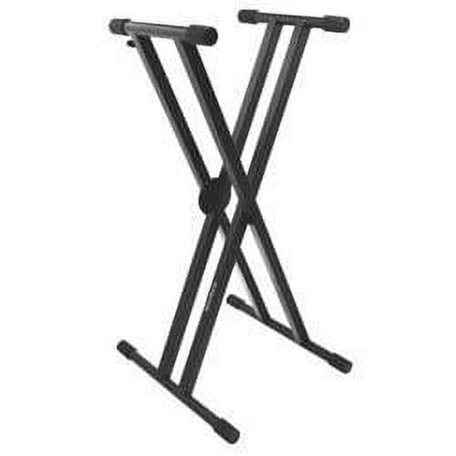 On-Stage KS7291 Pro Heavy-Duty Double-X ERGO-LOK?Keyboard Stand