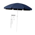 thumbnail image 2 of Sombrilla de patio, sombrilla de playa de 6.8 pies, premium, resistente, fácil de transportar, toldo para picnic al aire libre para deportes, juegos azul, 2 of 8