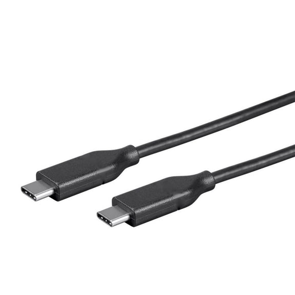 Sanoxy Cables and Adapters; USB Type C to Type C 2.0 Cable - 480Mbps, 3A, 30/26AWG (13.1 ft), Black