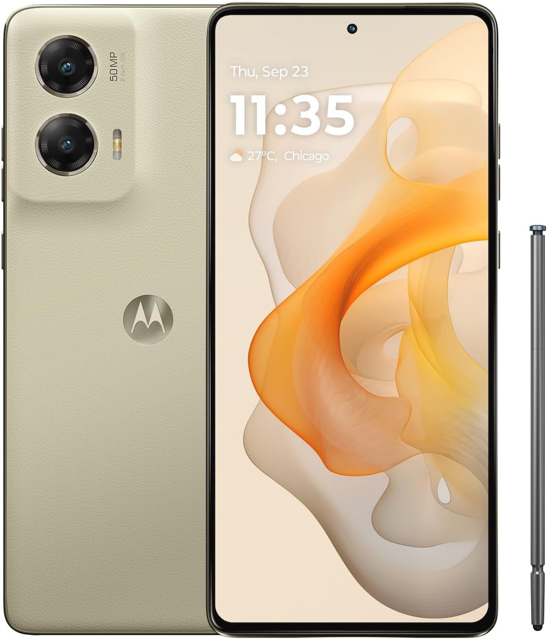 Motorola Moto G Stylus 2025, Unlocked, Pantone Surf The Web, 8