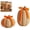 Orange, variant on Fall Pumpkin Decor, Resin Fake Rattan Pumpkin Decorations for Home, Perfect for Autumn Thanksgiving Harvest, Rustic Farmhouse Home Coffee Table Mantle Deco