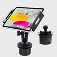 thumbnail image 3 of Mighty Mount Cup Holder Mount for Samsung Galaxy Z Fold Industrial Tablet Car Holder, 3 of 5