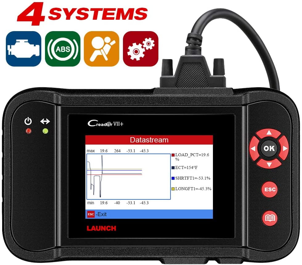 Launch X431 VII+ (CRP123) OBD2 Scanner Creader Car Diagnostic Code Reader EOBD Scan Tool