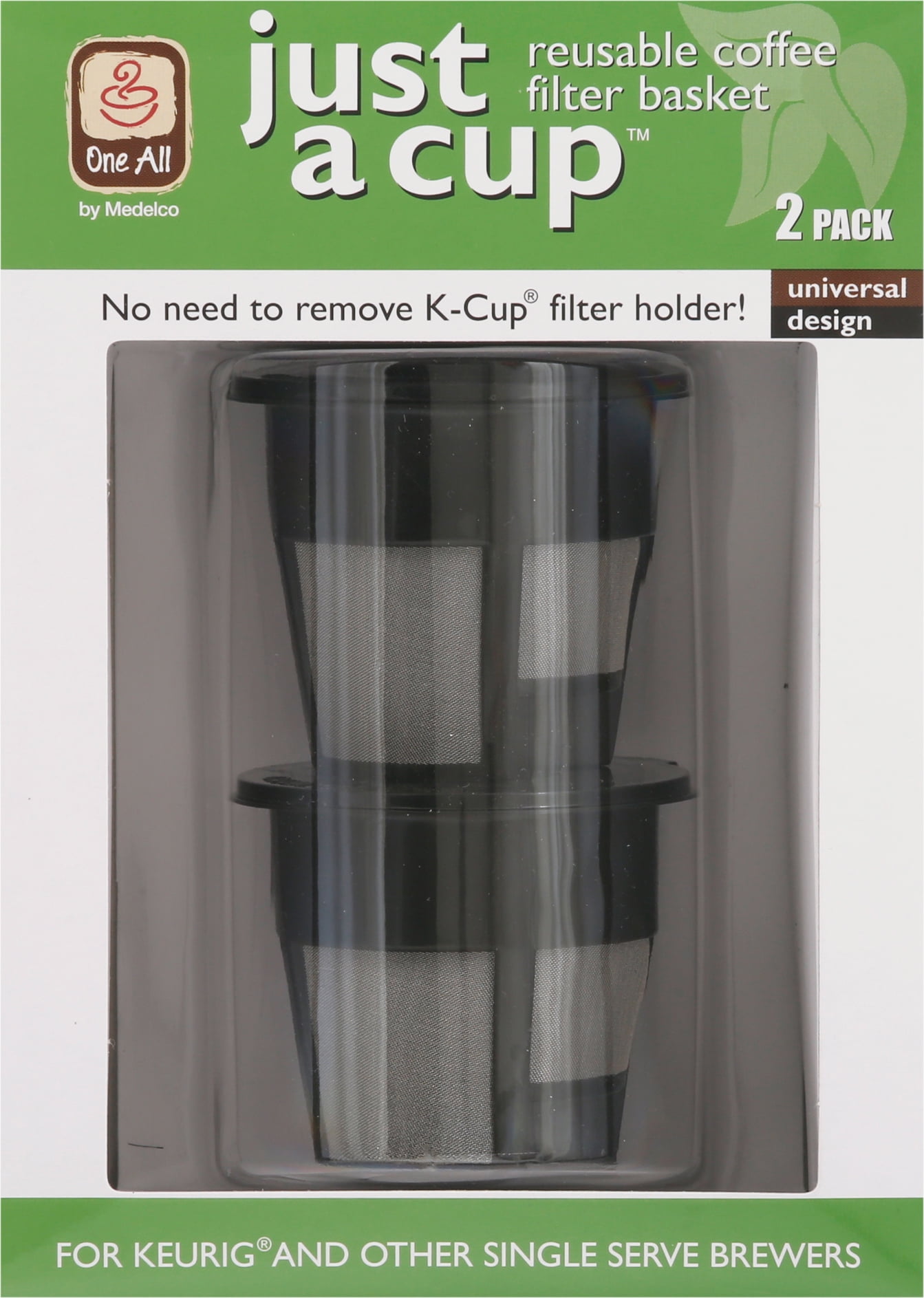 Medelco, Inc. Medelco, Inc. 1 Cup Coffee Filter (Set of 2)