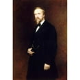 thumbnail image 2 of Charles François Jalabert 14x18 Black Ornate Wood Framed Double Matted Museum Art Print Titled - Portrait of Henri D'Orleans, Duke of Aumale, 2 of 5
