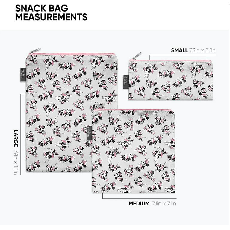 Simple Modern Reusable Snack Bags for Kids, Boys | Food Safe, BPA Free,  Phthalate Free, Polyester Zip Pouches | Washable & Refillable Sandwich Bag  