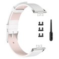thumbnail image 2 of Leather Replacement Strap Sports Watch Strap Wristband Compatible for HUAWEI Watch FIT Smart Watch, 2 of 6