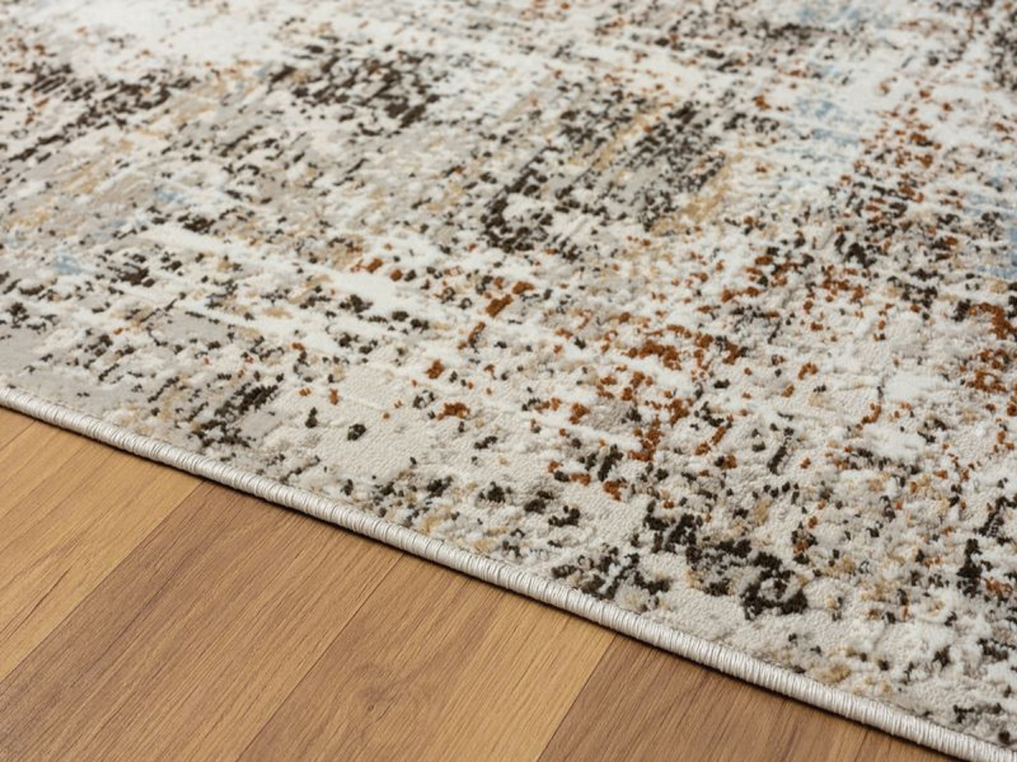 United Weavers Nelson Anya Modern Abstract Area Rug, Blue, 5'3" x 7'2"