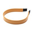 thumbnail image 3 of QinGoo Leather Headband for Women Thin Hairband Comfortable Hair Accessory 1 Count, Camel, 3 of 4