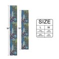 thumbnail image 6 of Yayeee Table Runner 70 inches Long Home Kitchen Dinning Party Decoration, Blue Tree, 6 of 7