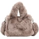 thumbnail image 1 of Bolso Mujer Fluffy Satchel Suave Casual Bolsos Peludos Damas Citas ( ) Café, 1 of 9