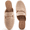 Apricot, variant on Womens Mules Flats Shoes Comfortable Suede Slip On Shoe Round Toe Dressy Casual Buckle Loafers