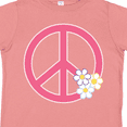 thumbnail image 4 of Inktastic Peace Sign Cute Daisy Flowers Girls Toddler T-Shirt, 4 of 5