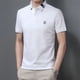 thumbnail image 5 of Camisa polo bordada de verano para hombre, jersey de manga corta, camiseta polo informal de negocios, camiseta holgada con cuello vuelto para hombre, 5 of 5