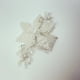 thumbnail image 4 of Flor Nupcial De Del cabellero Clip Diamante Cristal Casco Plata Hugo Pernos de pelo, 4 of 10