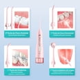 thumbnail image 4 of COSLUS CX20 Irrigador Dental de Agua para Dientes, Depósito de 300 Ml IPX7 a Prueba de Agua Portátil Recargable Irrigador Dental Oral para el Hogar y Viajes Rosa, 4 of 8