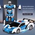 thumbnail image 5 of Coche De Control Remoto 2 En 1, Coche Robot De Deformación, Juego De Juguetes Educativos Para Niños, Coche De Carreras Eléctrico Con Control Remoto seitruly EL018120-03, 5 of 5