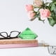 thumbnail image 2 of Adorno decorativo de diamantes artificiales de cristal de 80 mm para bodas, hogar y despedidas de soltera (verde), 2 of 5