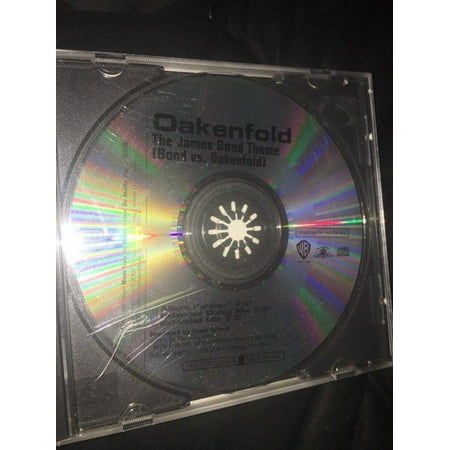 (Paul) Oakenfold - James Bond Theme (LP & Two Remixes) - Promo CD