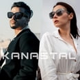thumbnail image 2 of Gafas de Sol KANASTAL Polarizadas UV400 Negras para Usar Sobre Lentes, 2 of 6