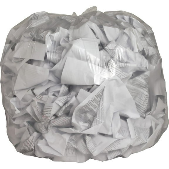 Genuine Joe Trash Can Liner 40-45 Gallon .6Mil 40"x46" 250/BX Clear 01015