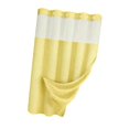 thumbnail image 2 of Cortina de ducha resistente y multifuncional, accesorio de baño para hotel, poliéster. Amarillo, 2 of 9