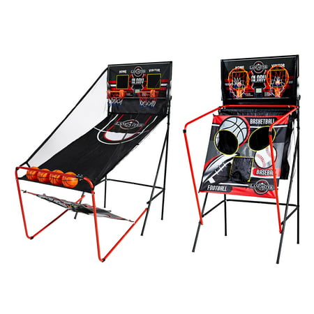 Lancaster 2 Player Electronic Scoreboard Arcade 3 in 1 Basketball Sports (Best Hs Basketball Players)