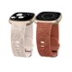 thumbnail image 1 of Correa de reloj Minyee de silicona grabada con estampado floral para Fitbit Versa 4, 1 of 6