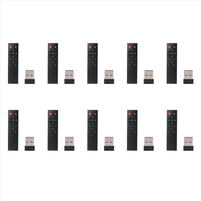 10X Universal 2.4G Inalámbrico Ratón del Aire Teclado Control Remoto para Pc Android TV Box