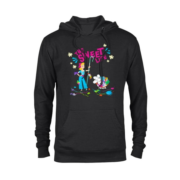 Disney and Pixar’s Toy Story Bo Peep The Sweet Life - Pullover Hoodie for Adults - Customized-Black