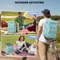 thumbnail image 4 of Rustic Insulated Backpack Cooler - 20L Soft Cooler Bag, Artistic Design for Outdoor Enthusiasts, 4 of 6