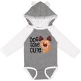 thumbnail image 3 of Inktastic Doggone Cute- happy puppy Boys or Girls Long Sleeve Baby Bodysuit, 3 of 5