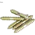 thumbnail image 3 of 10 pcs Double Ended Self Tapping Bolts For Wood Screws Connecting Rods 6*40mm, 3 of 5
