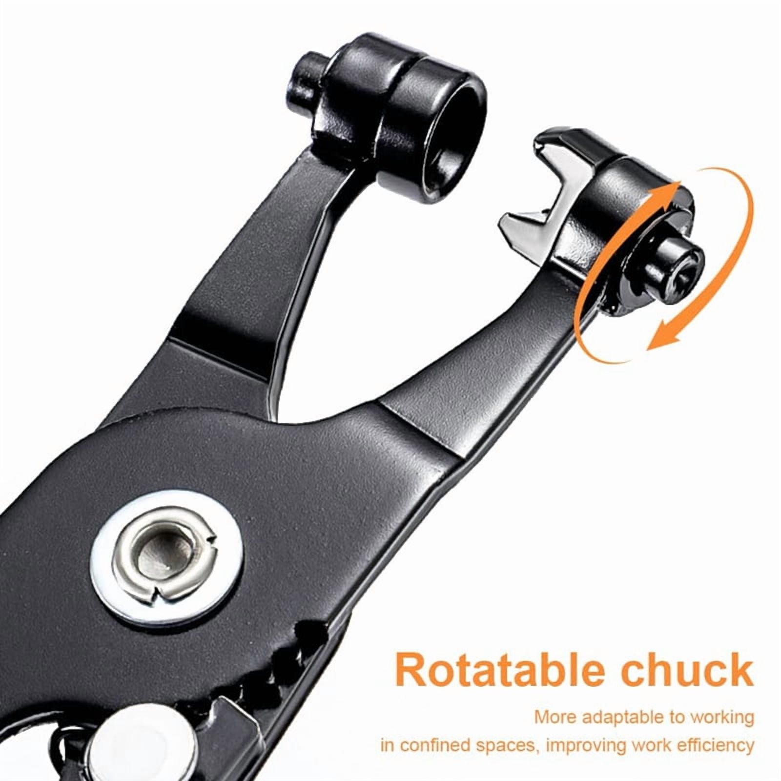 Pack of 2 Hose Clamp Pliers,Hose Clamp Pliers with Straight Neck, Hose Clamp Pliers for Mounting and Disassembling Hoses