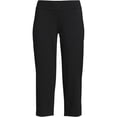 thumbnail image 2 of Lands' End Women's Starfish Mid Rise Pull-On Crop Pants, 2 of 2