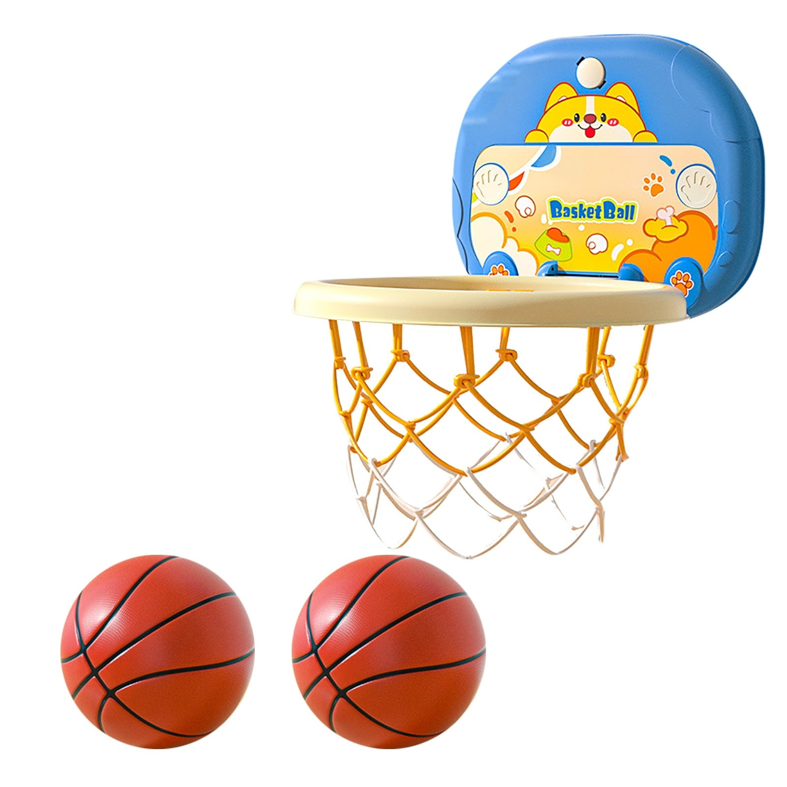 Canasta De Baloncesto Infantil Erixazs – Altura Ajustable 70-138 Cm, Con 2 Aros, 5 Pelotas Y Bomba, Para Interior Y Exterior