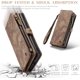 thumbnail image 5 of Funda para Samsung A55, tarjetero a prueba de golpes, magnética, 2 en 1, con cremallera desmontable, funda tipo cartera para Samsung Galaxy A55 5G, de cuero TPU antiarañazos, 5 of 8