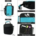 thumbnail image 7 of OPUX Lunch Box for Men, Insulated Lunch Bag for Women | Soft Lunchbox for Work, School with Pocket and Clip On Handle | Reusable Compact Lunch Cooler Pail | Fits 6 Cans, 7 of 7