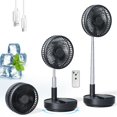 thumbnail image 1 of Ventilador portátil Primelove, 8 pulgadas, USB C, recargable, control remoto de 4 velocidades, 1 of 1