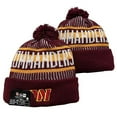 thumbnail image 3 of Washington Commanders Sport Fans Cuffed Stylish Toque Cap Knitted Beanie Hat 2024 Woolen Winter Football Cap, 3 of 11