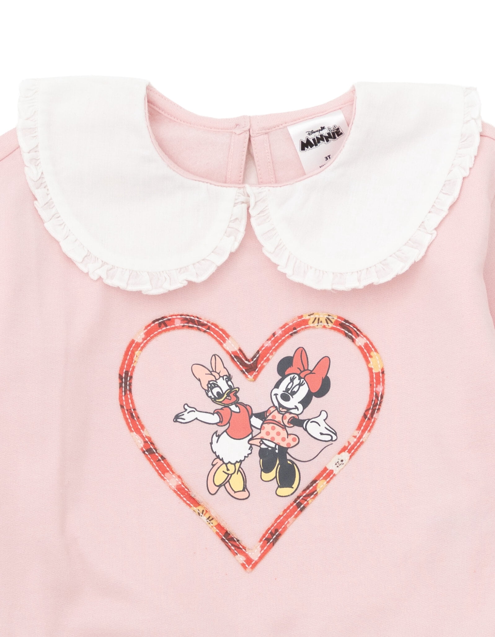 Disney Daisy Duck Minnie Mouse Floral Fleece Sweatshirt and Skirt Outfit Set Toddler to Big Kid
