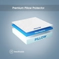 thumbnail image 3 of Stonecrest Protector De Almohada Con Fuelle - 1 Funda De Almohada Con Fuelle Premium Con Cremallera (Estándar De Fuelle De Satén De 300 Hilos), 3 of 5