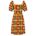 thumbnail image 6 of Sri Lanka flag Sleeveless Dress ladies dresses for women 2024 dresses women summer 2024 dresses for women 2024, 6 of 7